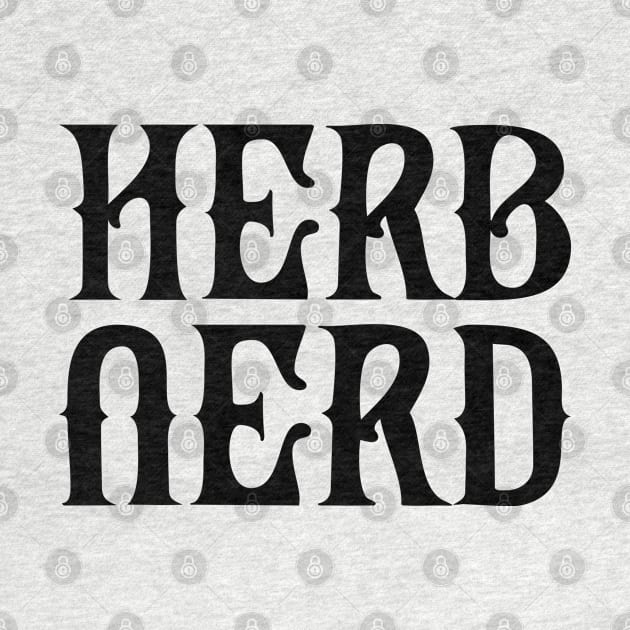 Herb Nerd by KC Happy Shop